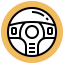 Steering wheel icon 64x64