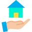 Страхование жилья иконка 64x64