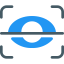 Eye scan icon 64x64