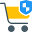 Secure shopping icon 64x64