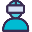 Virtual reality icon 64x64