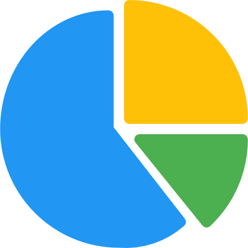 Pie chart Ikona