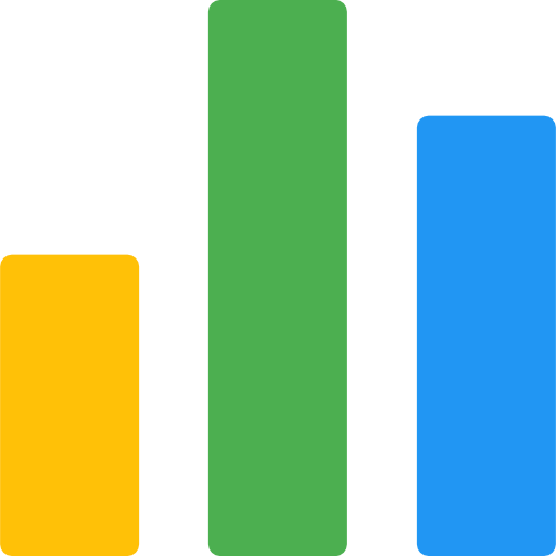 Bar graph biểu tượng