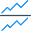 Line chart 图标 64x64