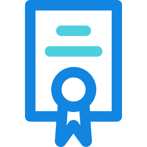 Certificate アイコン