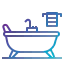 Bathtub icon 64x64