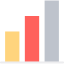 Bar chart biểu tượng 64x64