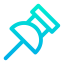 Push pin icon 64x64