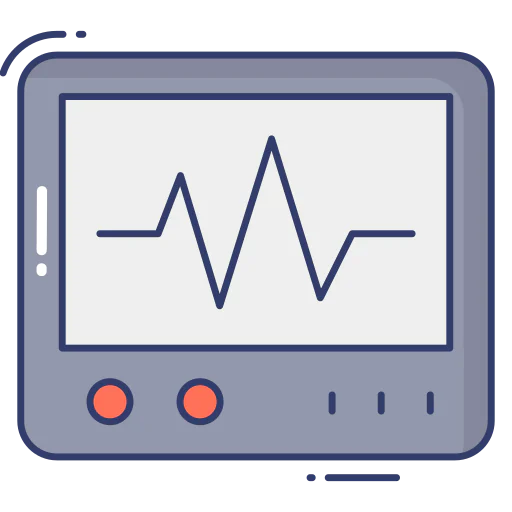 Electrocardiogram icon