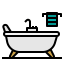 Bathtub icon 64x64