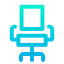 Рабочий стул иконка 64x64