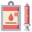 Blood bag icon 64x64