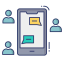Mobile phone icon 64x64