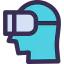 Vr glasses ícone 64x64