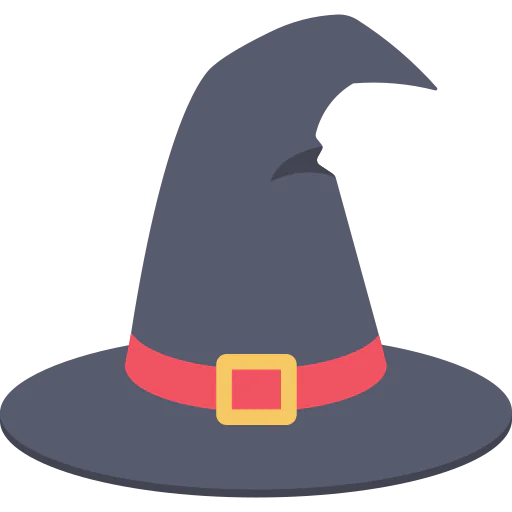 Witch hat icon