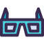 3d glasses ícone 64x64