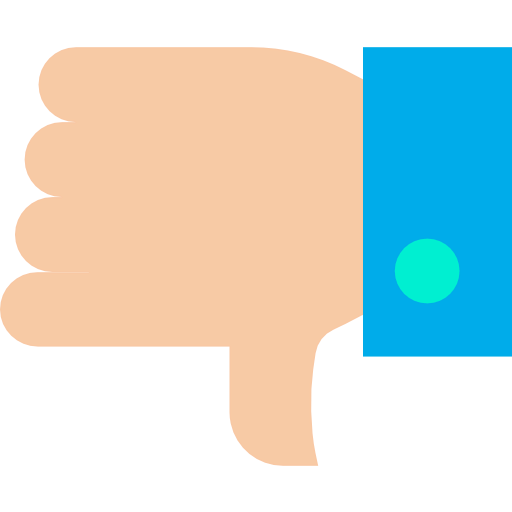 Thumb down icon