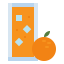 Orange juice icon 64x64