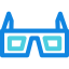 3d glasses ícone 64x64