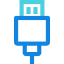 Usb cable ícone 64x64