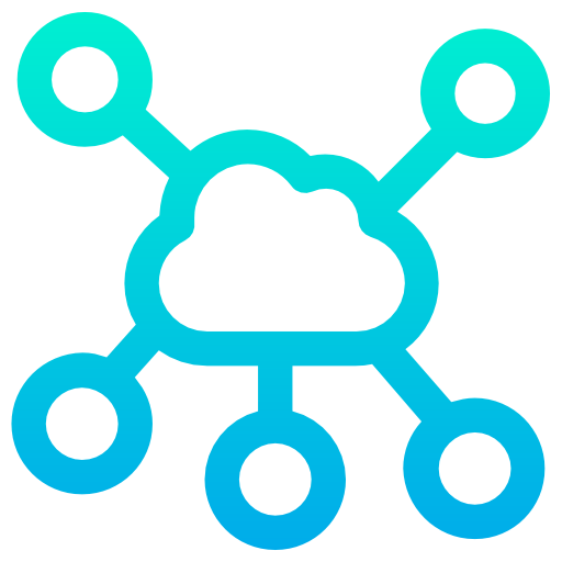 Cloud computing icon