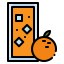Orange juice icon 64x64