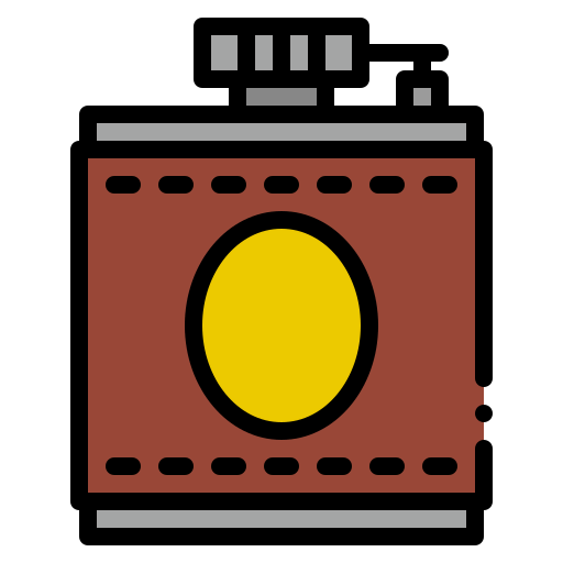 Hip flask icon