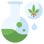 Cannabis oil icon 64x64
