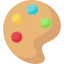 Paint palette 图标 64x64