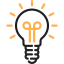 Light bulb icon 64x64