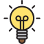 Light bulb icon 64x64