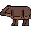 Hippopotamus icon 64x64