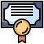 Certificate іконка 64x64