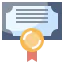 Certificate icon 64x64