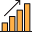 Bar chart 图标 64x64