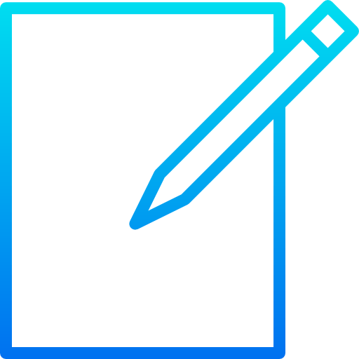 Copy writing icon