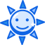 Sun icon 64x64