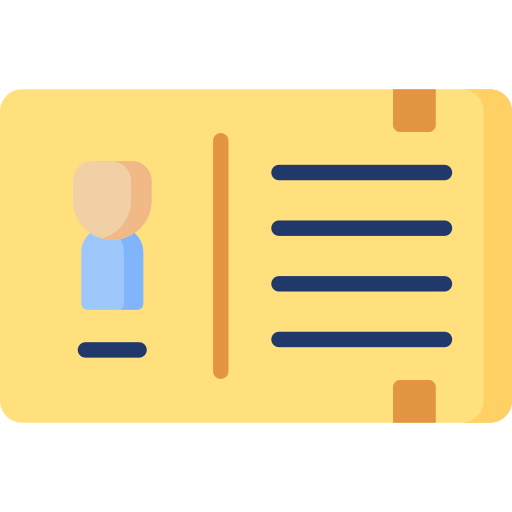 Business card 图标