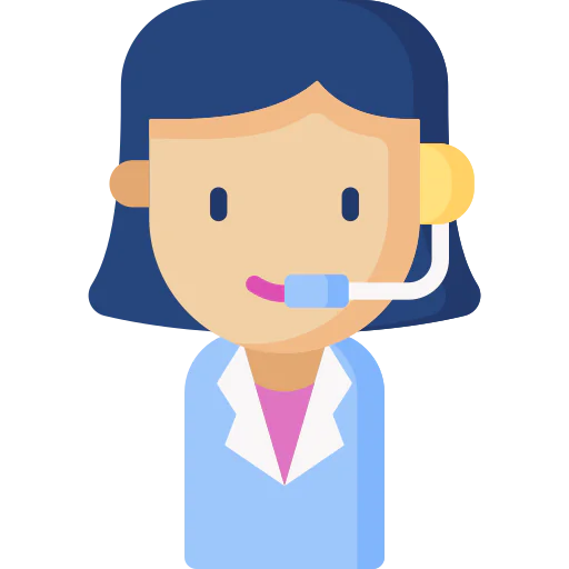 Call center agent icon