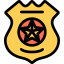 Police badge icon 64x64