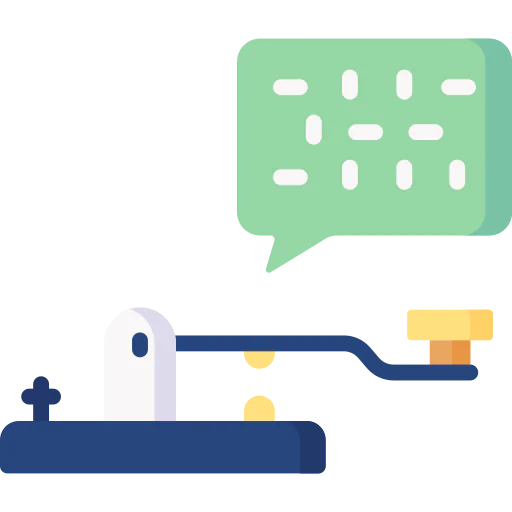 Morse code icon