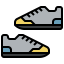 Running shoes icon 64x64