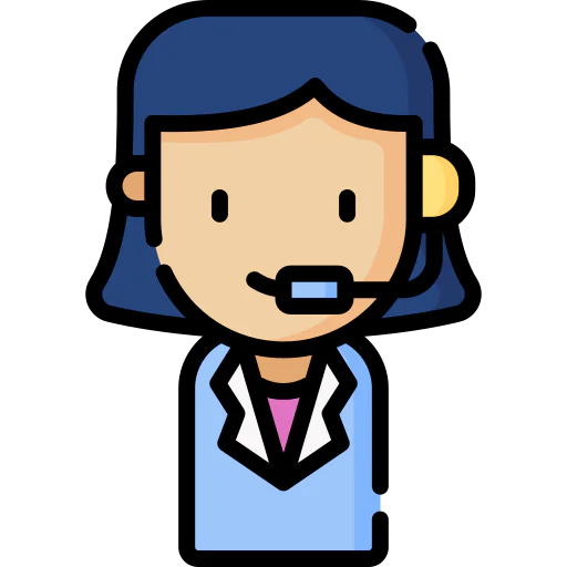Call center agent icon