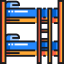 Bunk bed icon 64x64