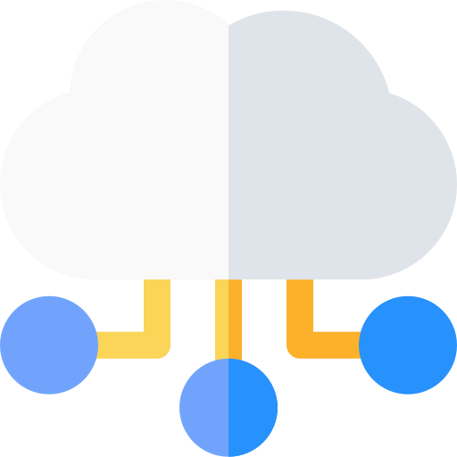Cloud computing icon