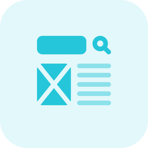 Wireframe icon