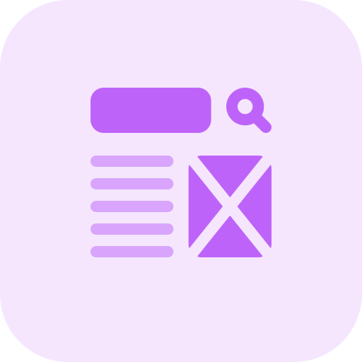 Wireframe icon