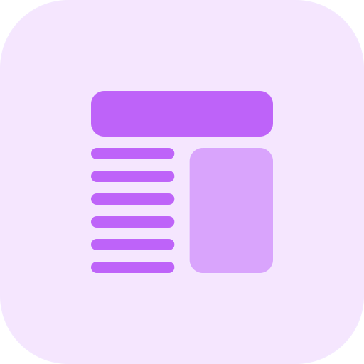 Wireframe icon