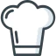 Chef hat icon 64x64