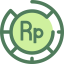 Indonesian rupiah Ikona 64x64